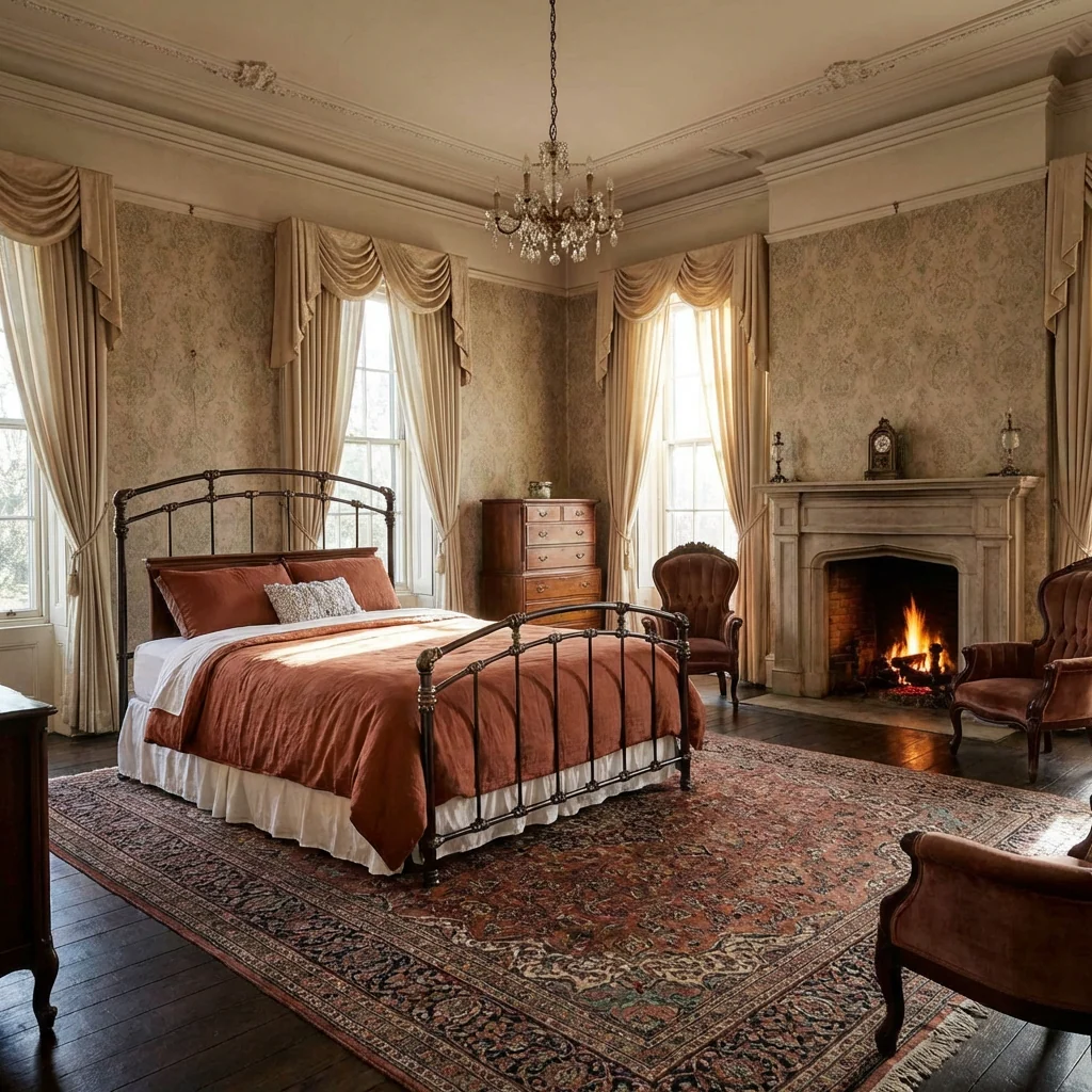Aristella Iron Bed by Wesley Allen - Image 13