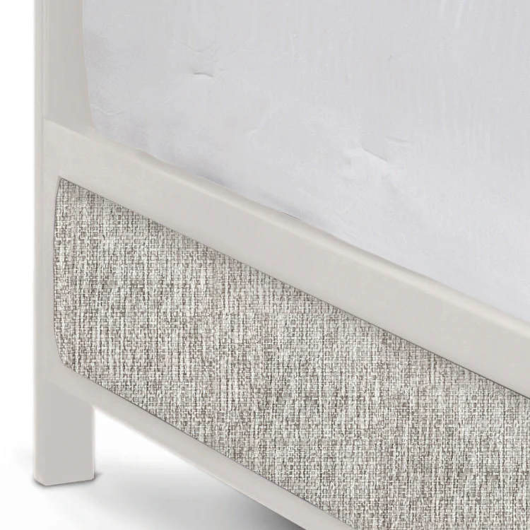 Aven Upholstered Iron Headboard with Upholstered Surround by Wesley Allen - Image 4