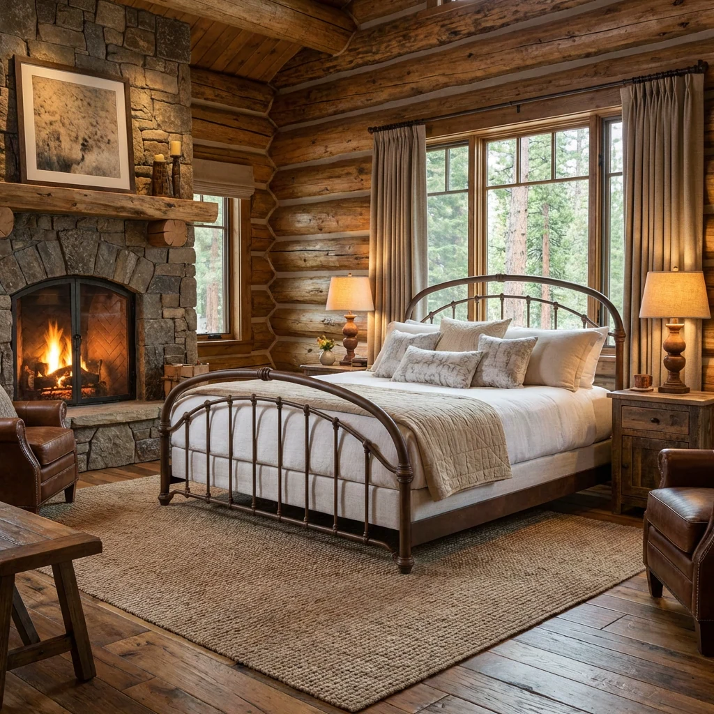Birmingham Iron Bed by Wesley Allen - Image 6