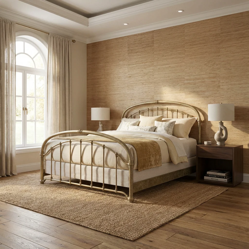 Birmingham Iron Bed by Wesley Allen - Image 7