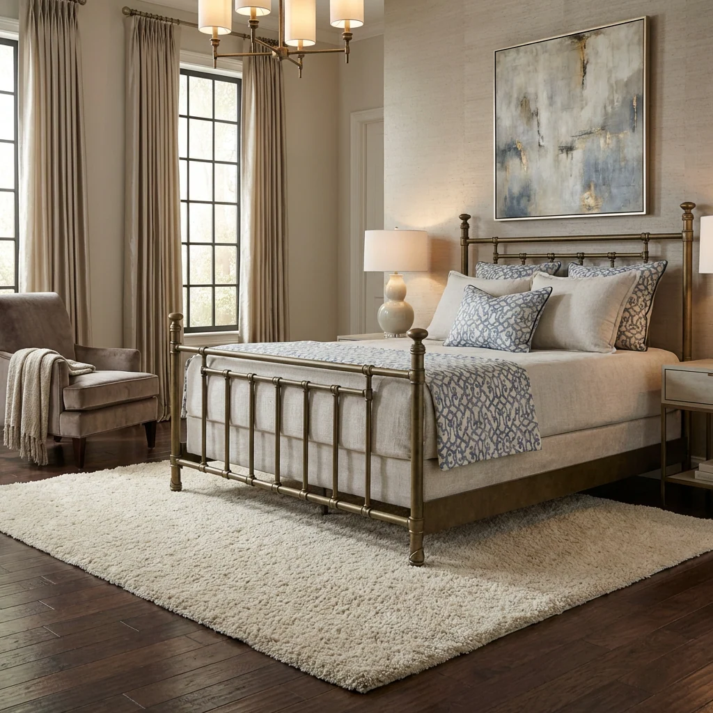 Blake Iron Bed by Wesley Allen - Image 14