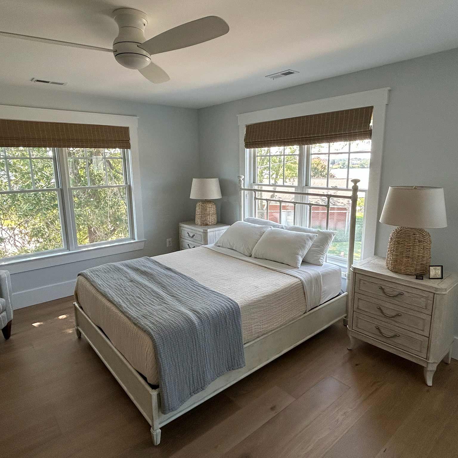 Blake Iron Headboard with Metal Surround by Wesley Allen - Image 3