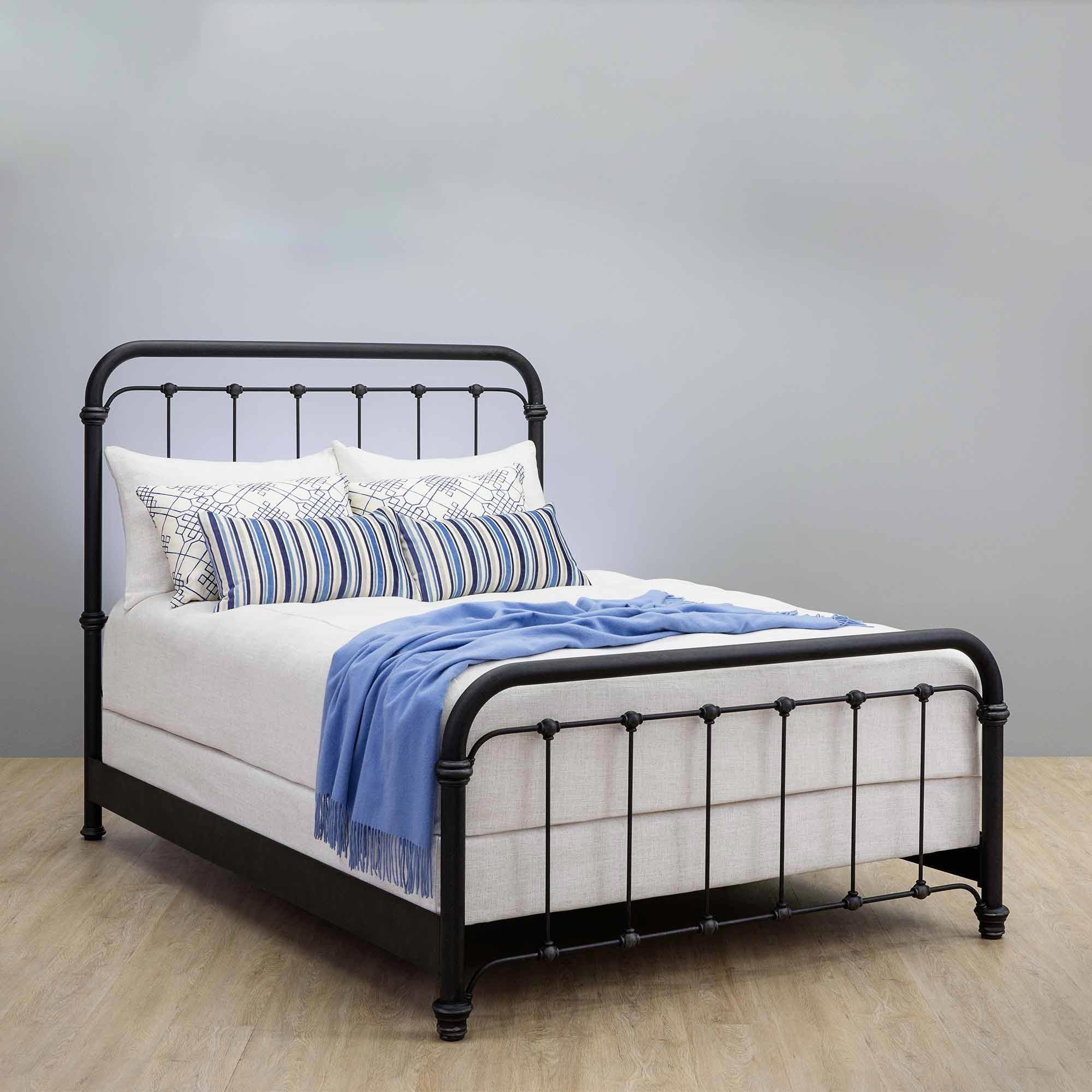 Braden Iron Bed by Wesley Allen - Image 8