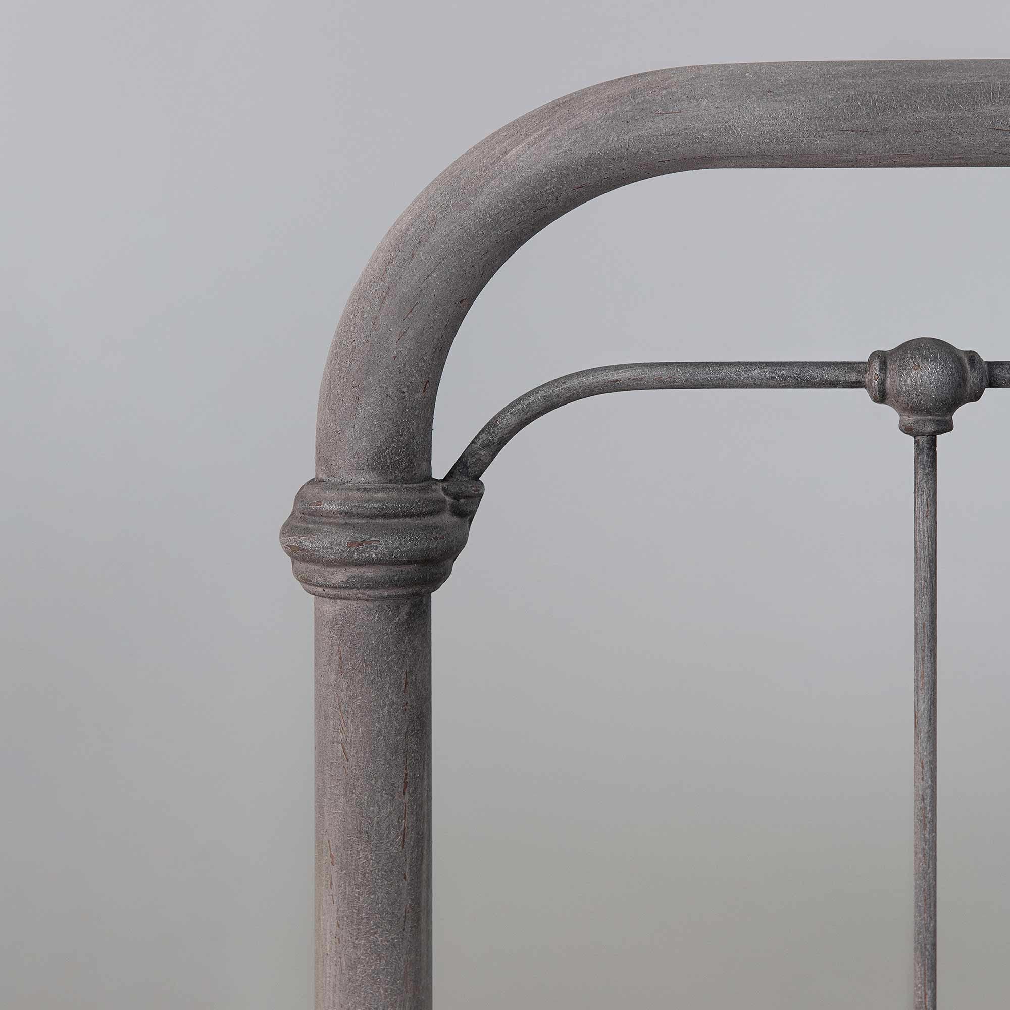 Braden Iron Headboard with Metal Surround by Wesley Allen - Image 10