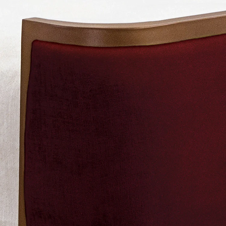 Broadway Upholstered Iron Bed by Wesley Allen - Image 4