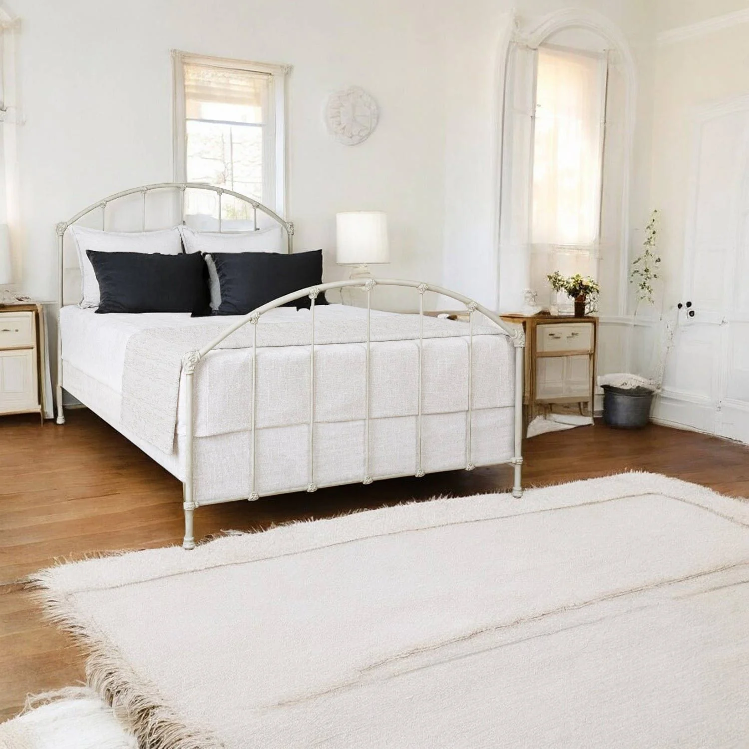 Coventry Iron Bed by Wesley Allen - Image 9
