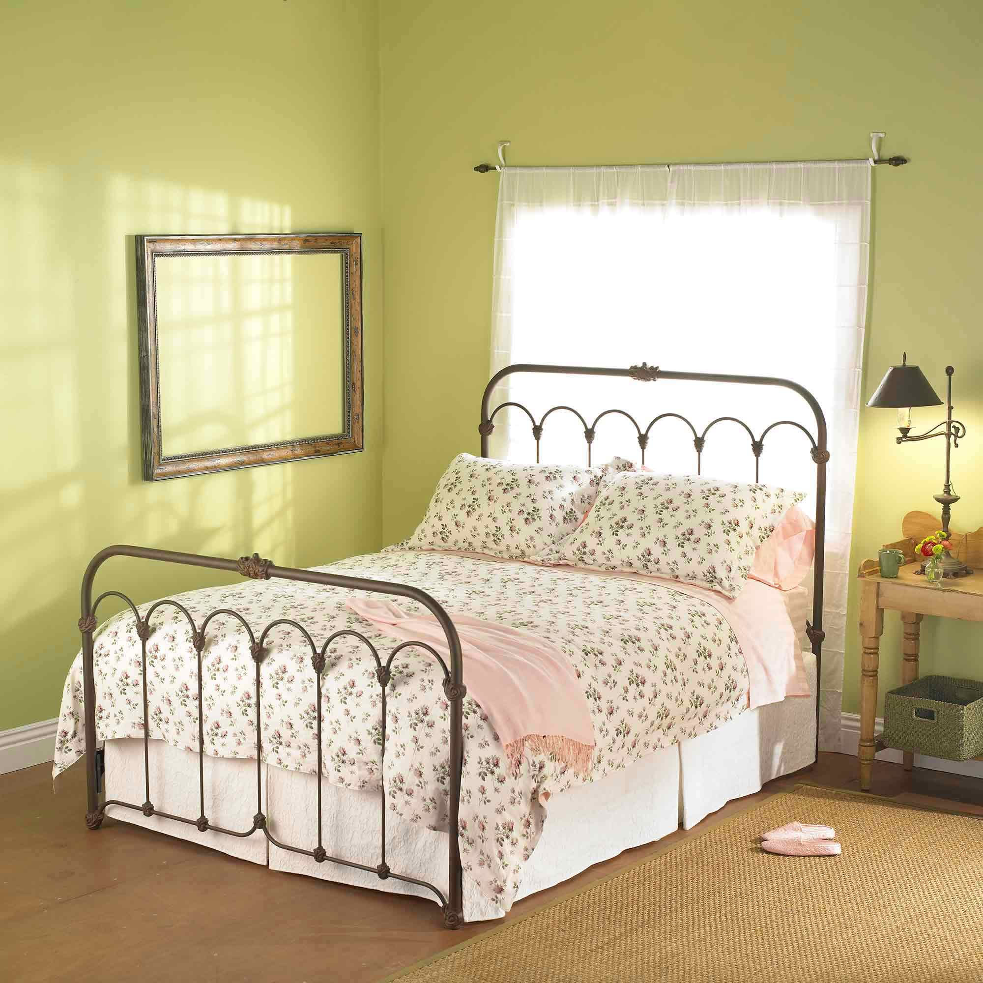 Hillsboro Iron Bed by Wesley Allen - Image 4