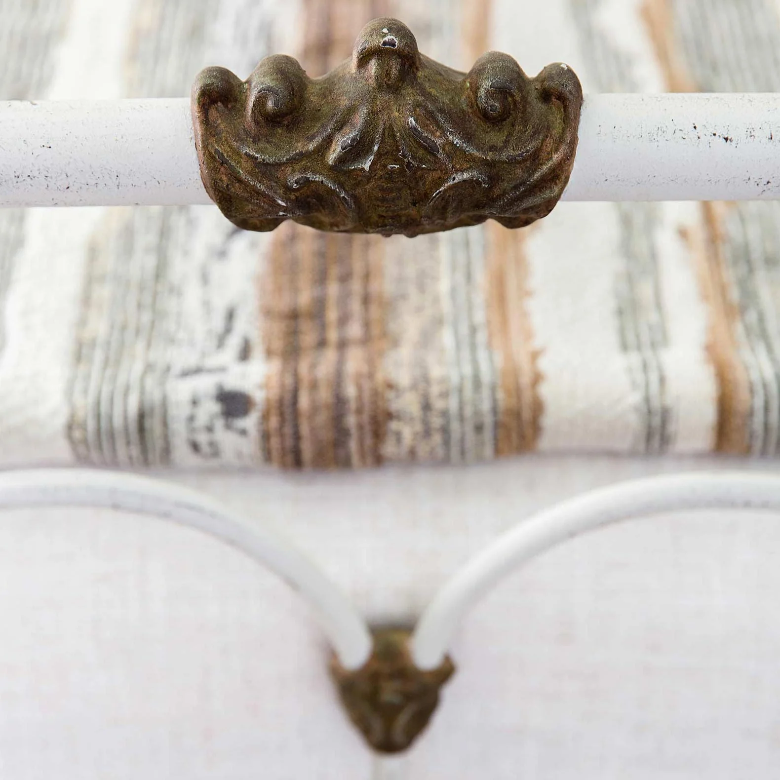 Hillsboro Iron Bed by Wesley Allen - Image 6