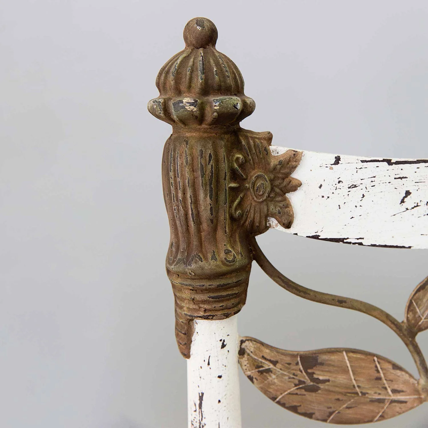Laurel Iron Bed by Wesley Allen - Image 3