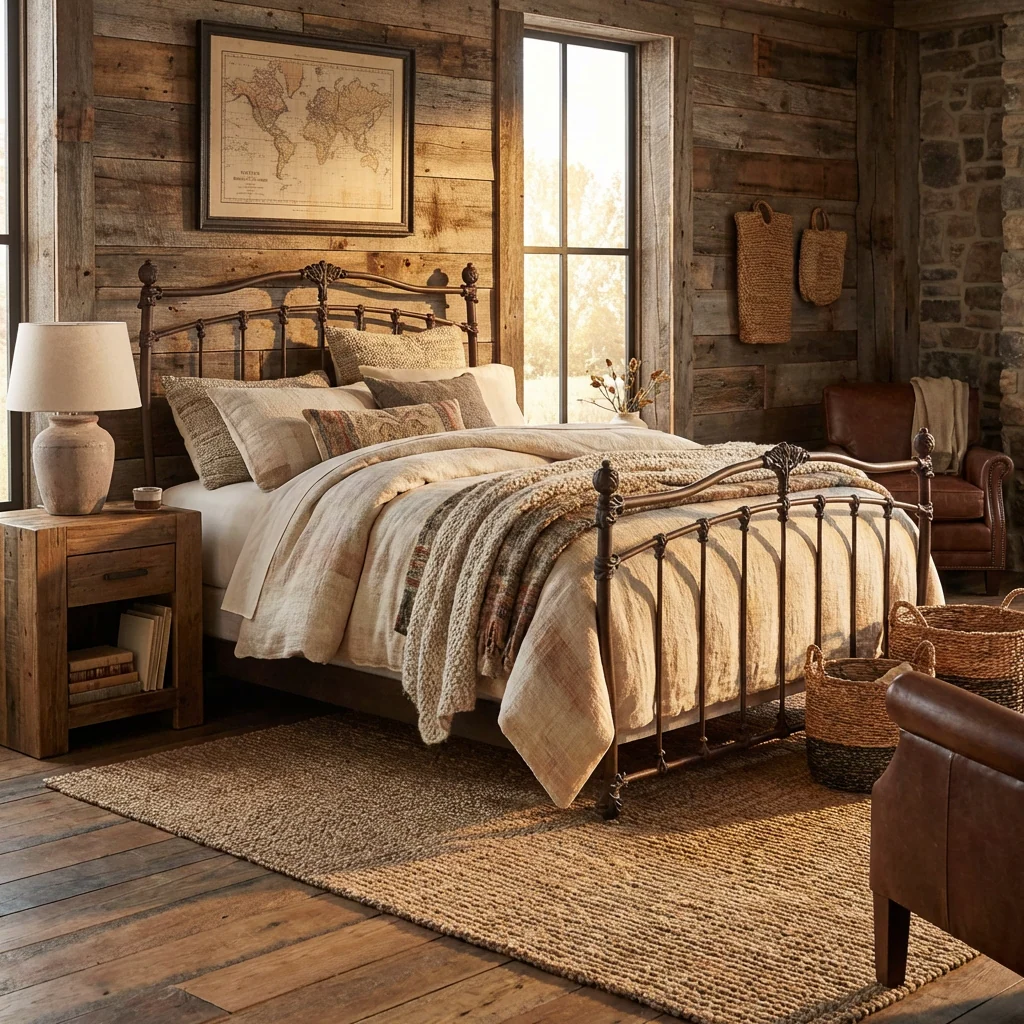 Merrick Iron Bed by Wesley Allen - Image 11