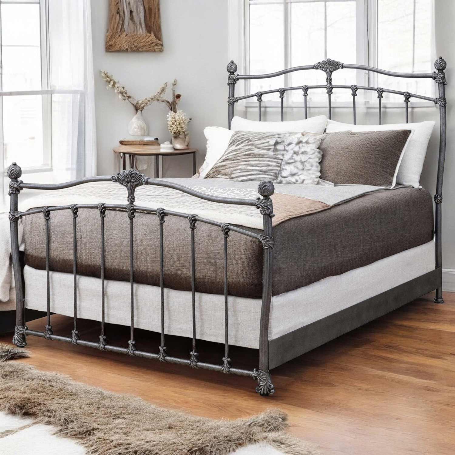 Merrick Iron Bed by Wesley Allen - Image 20