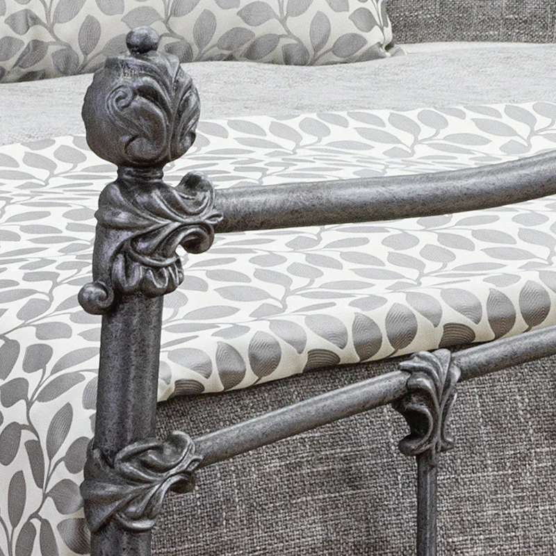 Merrick Iron Bed by Wesley Allen - Image 21