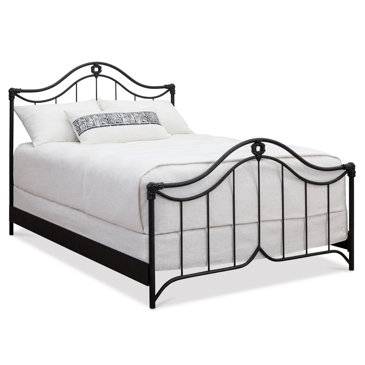 Montgomery Iron Bed by Wesley Allen