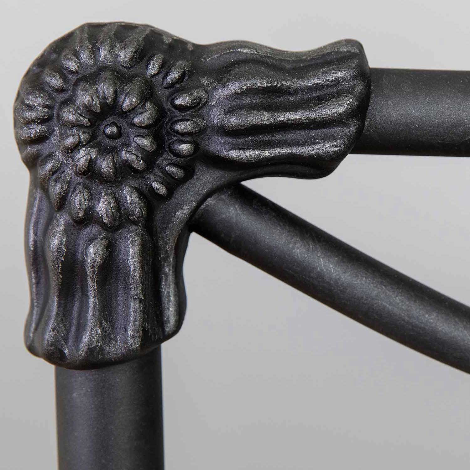 Montgomery Iron Bed by Wesley Allen - Image 5
