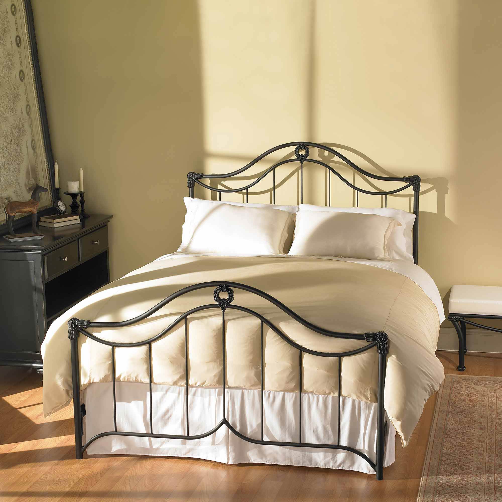 Montgomery Iron Bed by Wesley Allen - Image 8