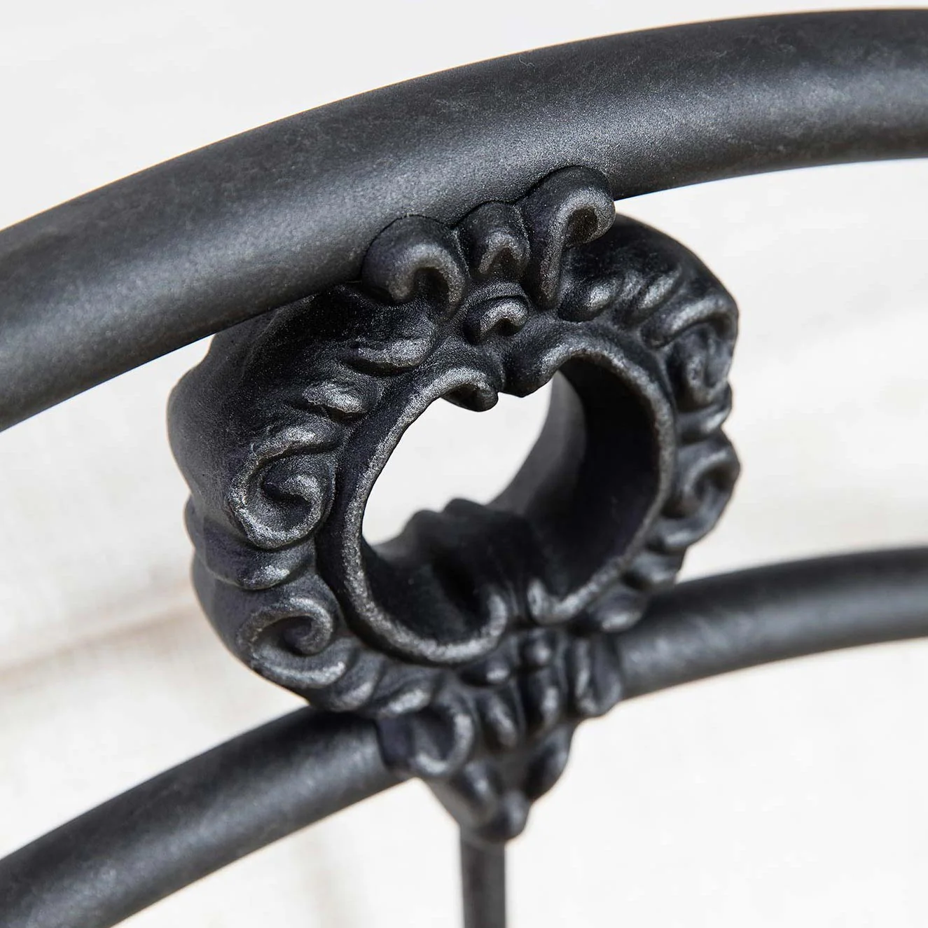 Montgomery Iron Bed by Wesley Allen - Image 9