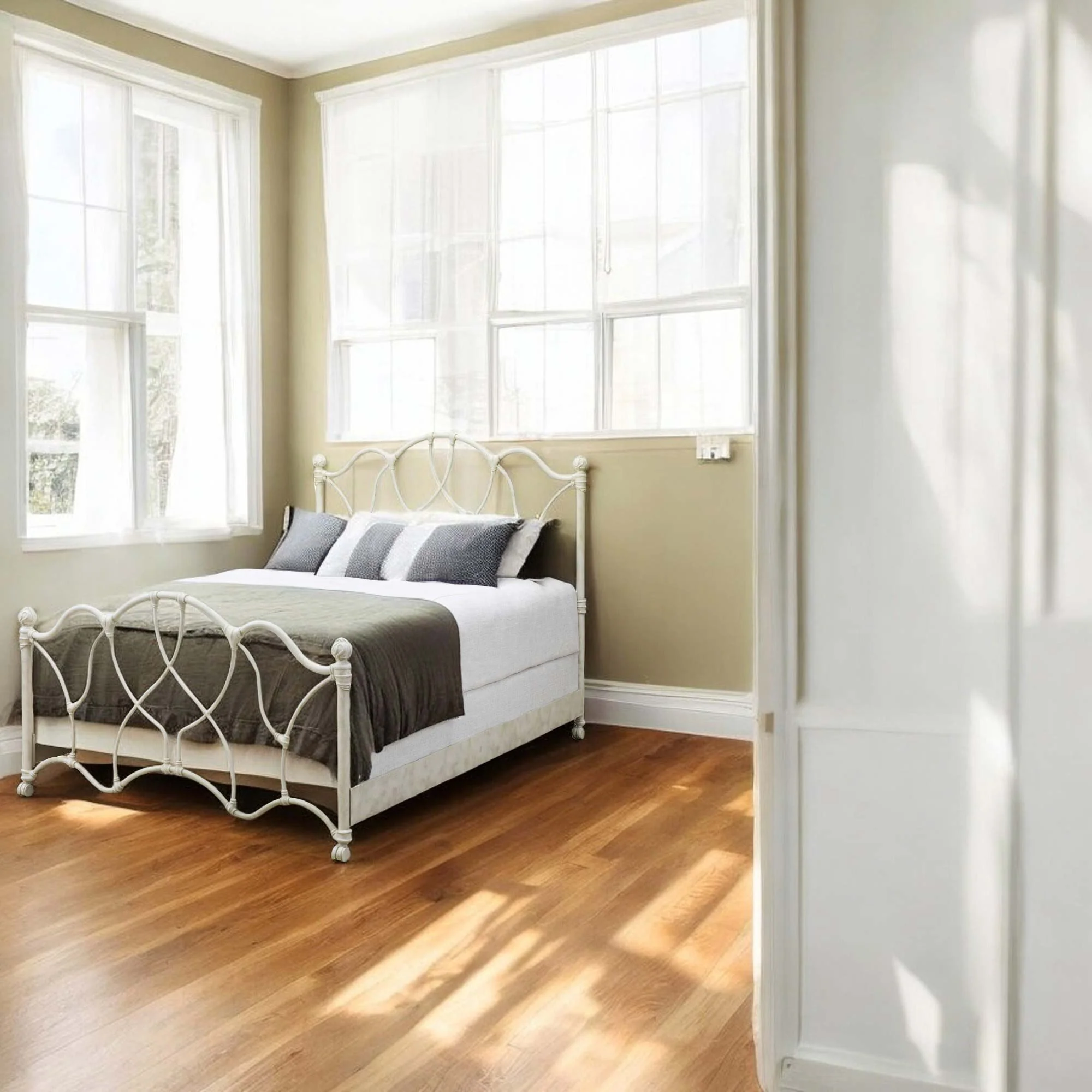 Morsley Iron Bed by Wesley Allen - Image 7