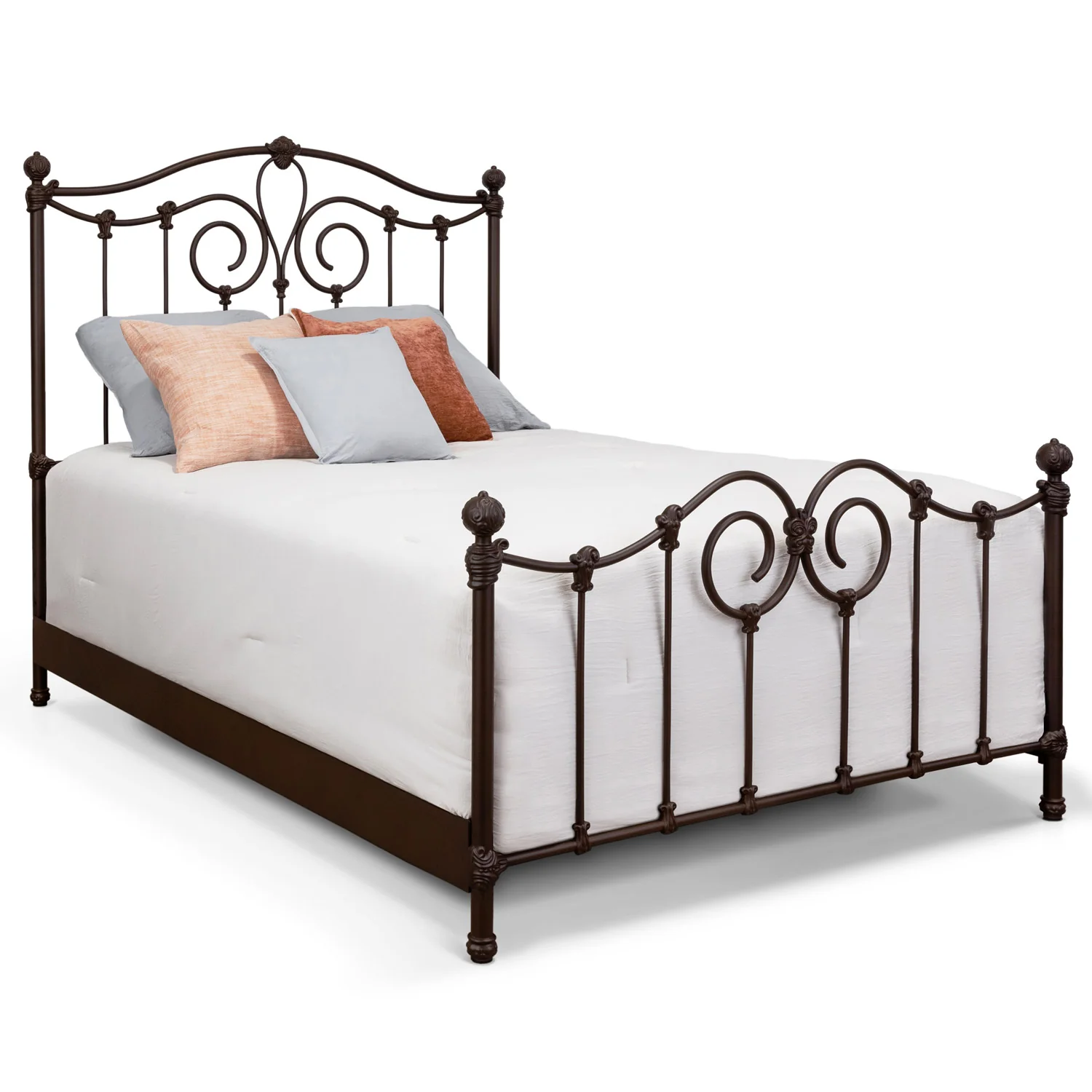 Olympia Iron Bed by Wesley Allen
