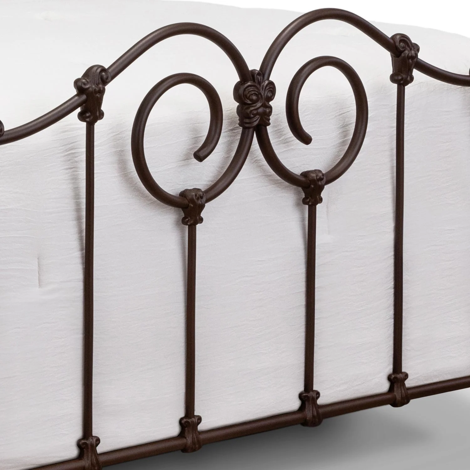 Olympia Iron Bed by Wesley Allen - Image 11