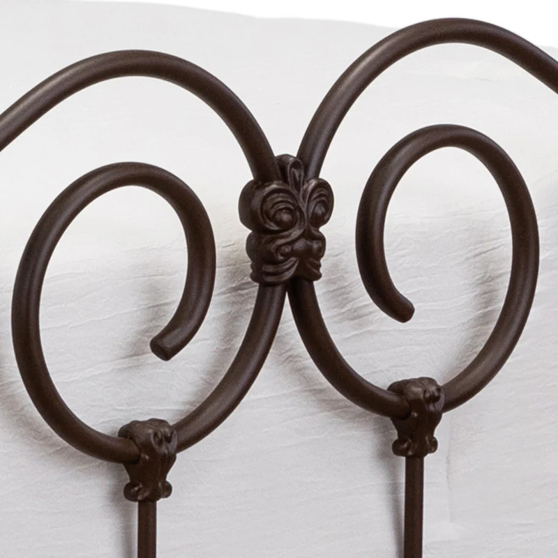 Olympia Iron Bed by Wesley Allen - Image 13