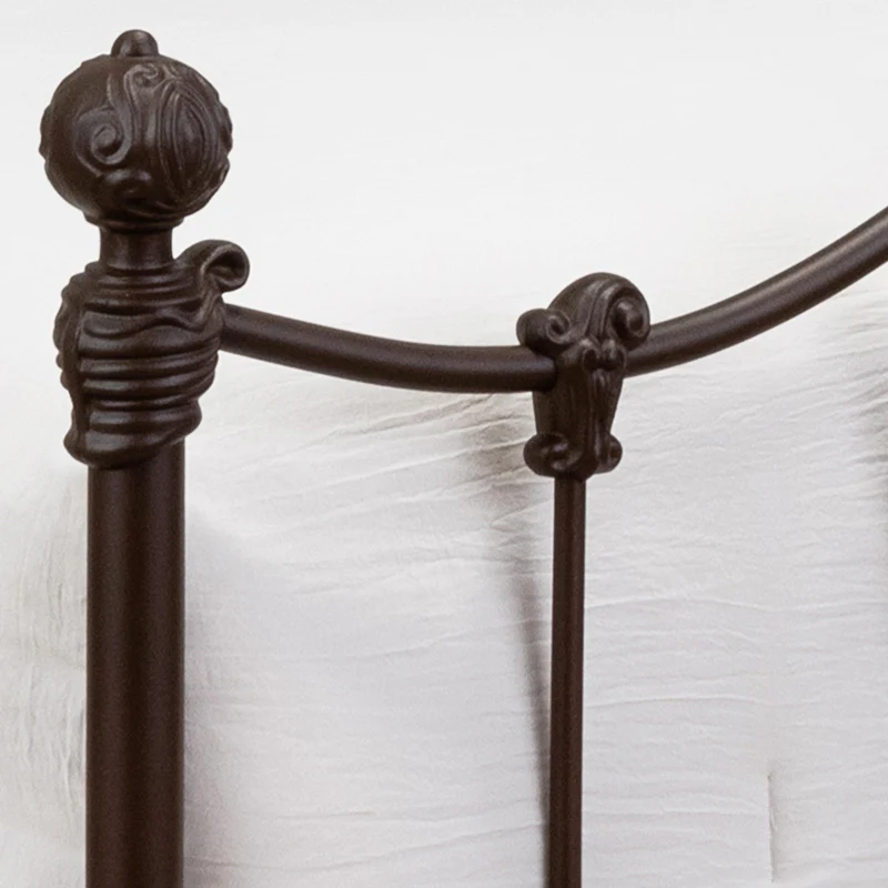 Olympia Iron Bed by Wesley Allen - Image 4
