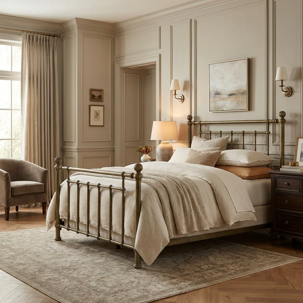 Revere Iron Bed by Wesley Allen - Image 2