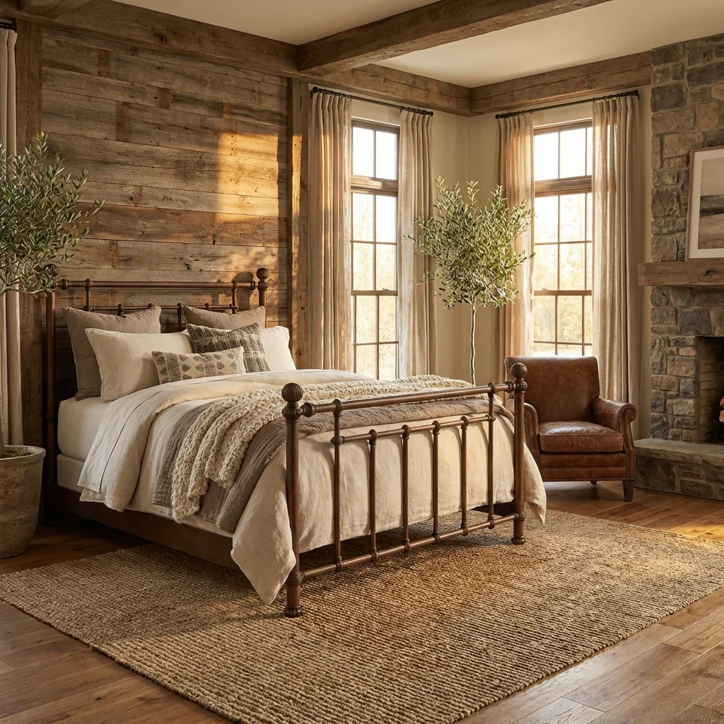 Revere Iron Bed by Wesley Allen - Image 3