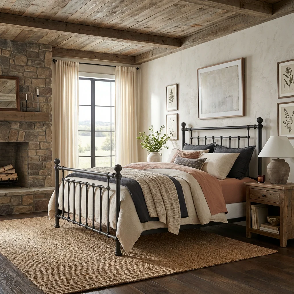 Revere Iron Bed by Wesley Allen - Image 6