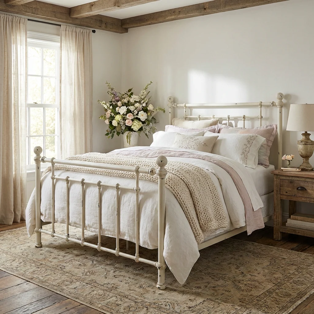Revere Iron Bed by Wesley Allen - Image 9