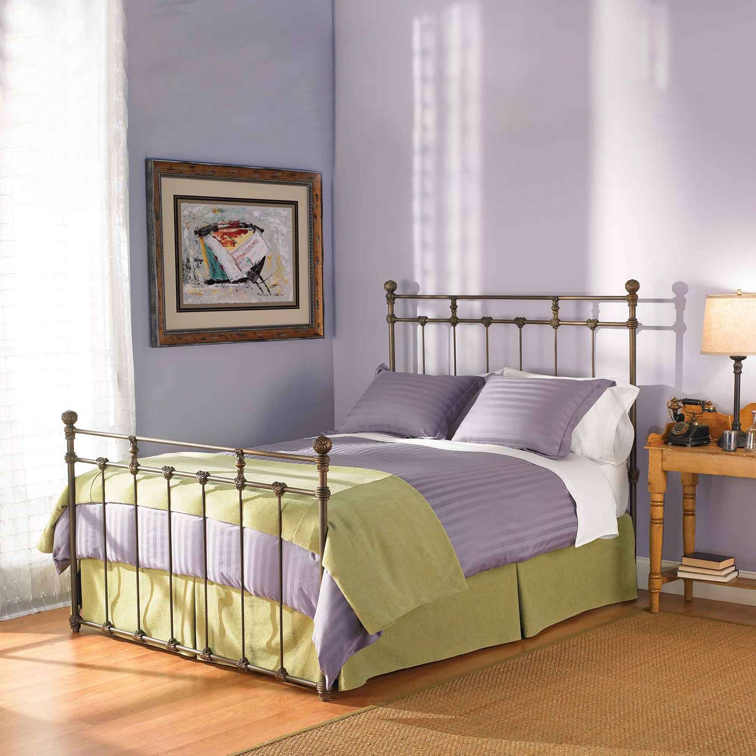 Sena Iron Bed by Wesley Allen - Image 3