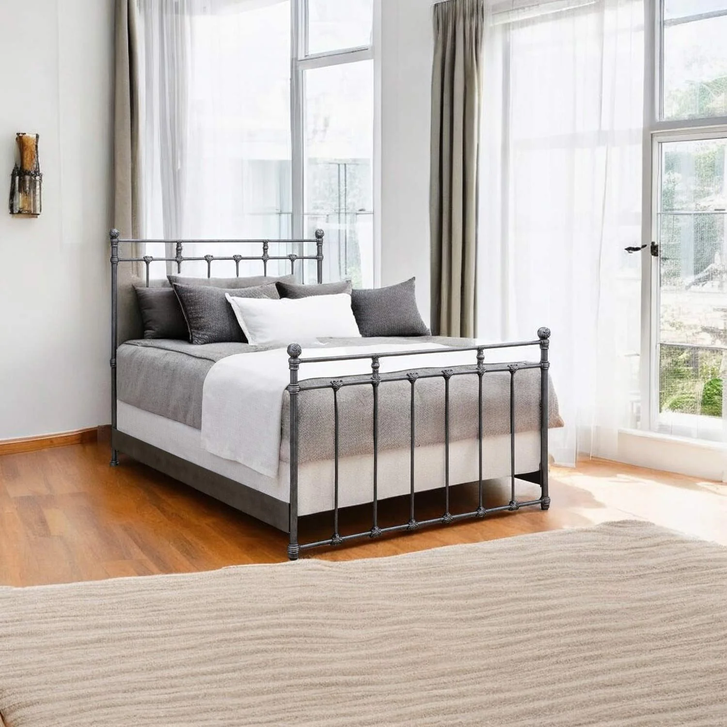 Sena Iron Bed by Wesley Allen - Image 4