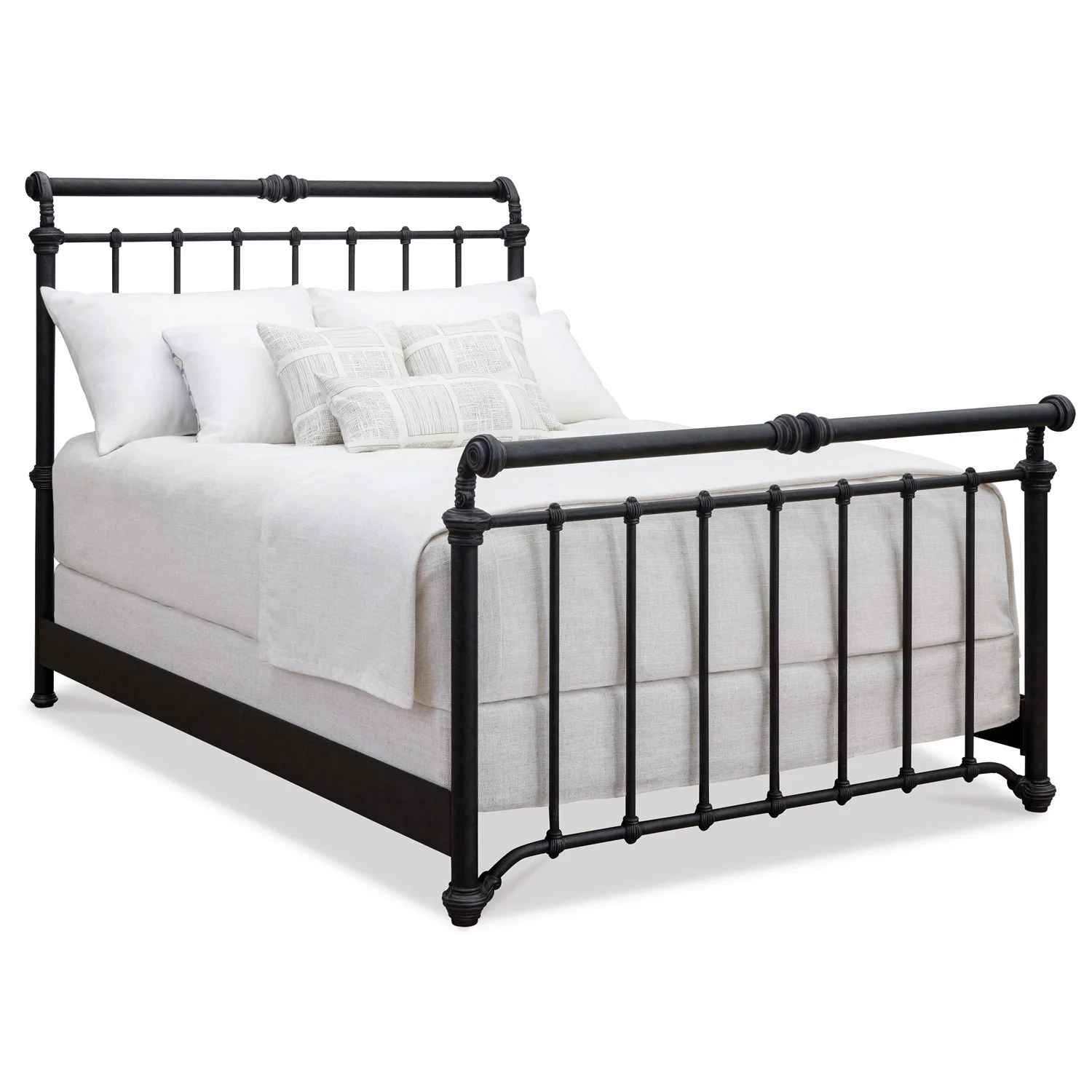 Sheffield Iron Bed by Wesley Allen
