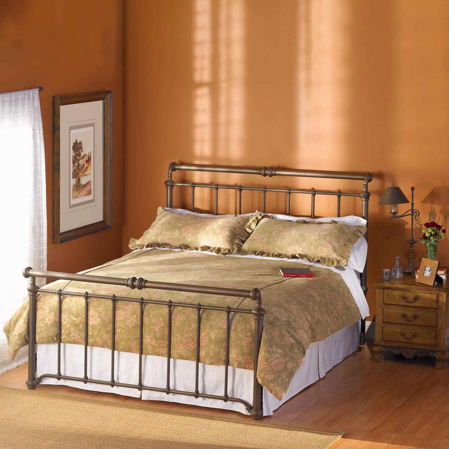 Sheffield Iron Bed by Wesley Allen - Image 14