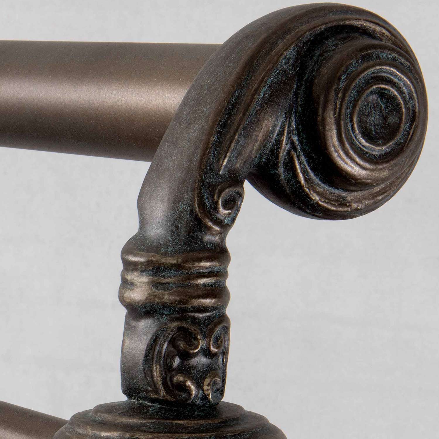 Sheffield Iron Headboard with Metal Surround by Wesley Allen - Image 13