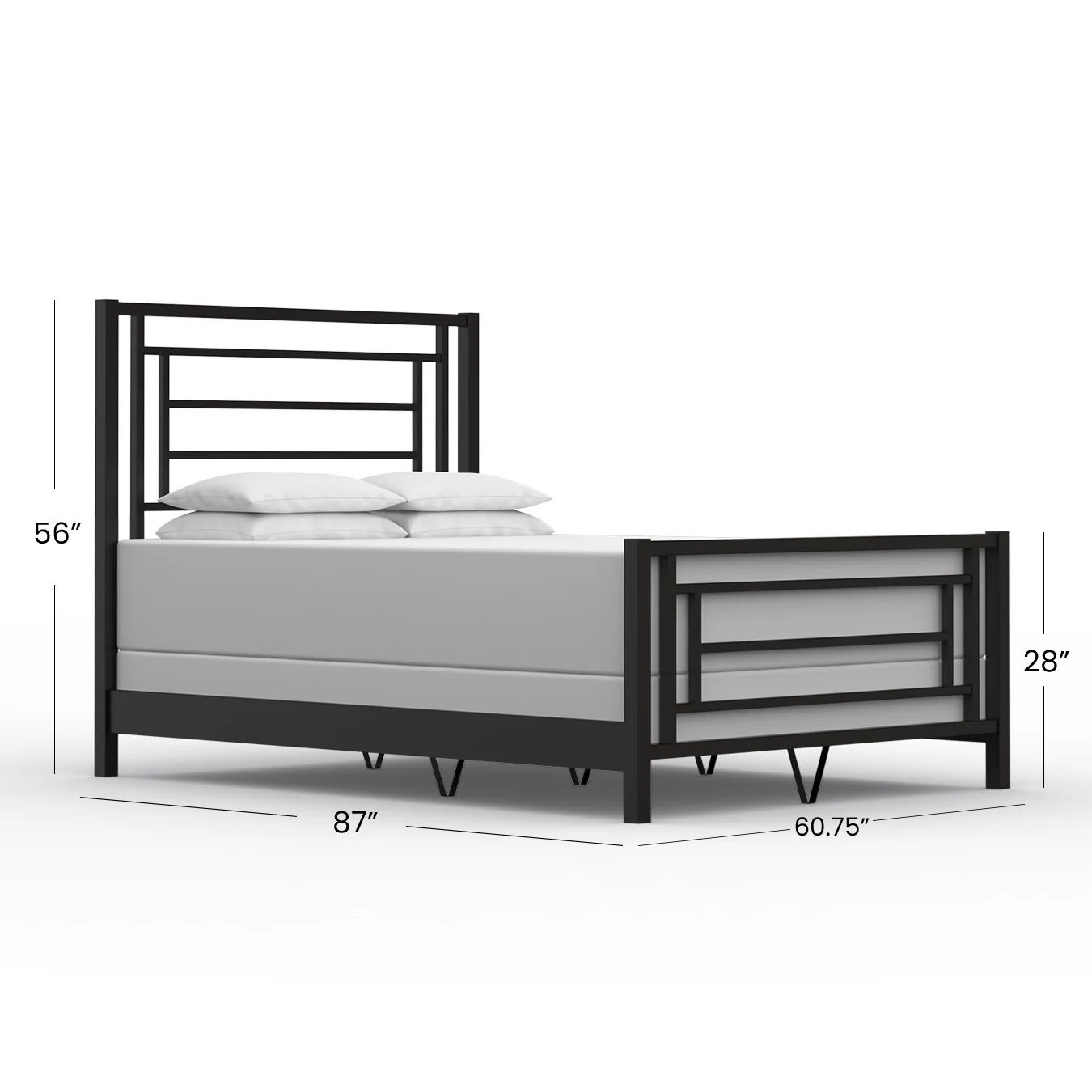 Sunset Iron Bed by Wesley Allen - Image 15