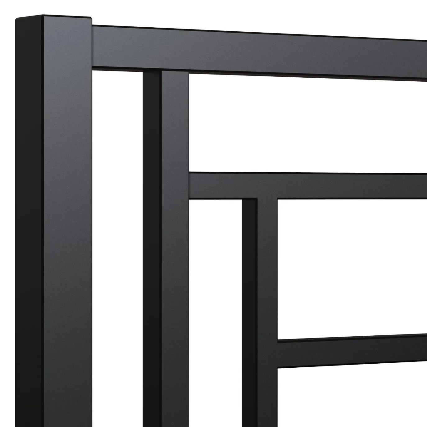 Sunset Iron Headboard with Metal Surround by Wesley Allen - Image 10