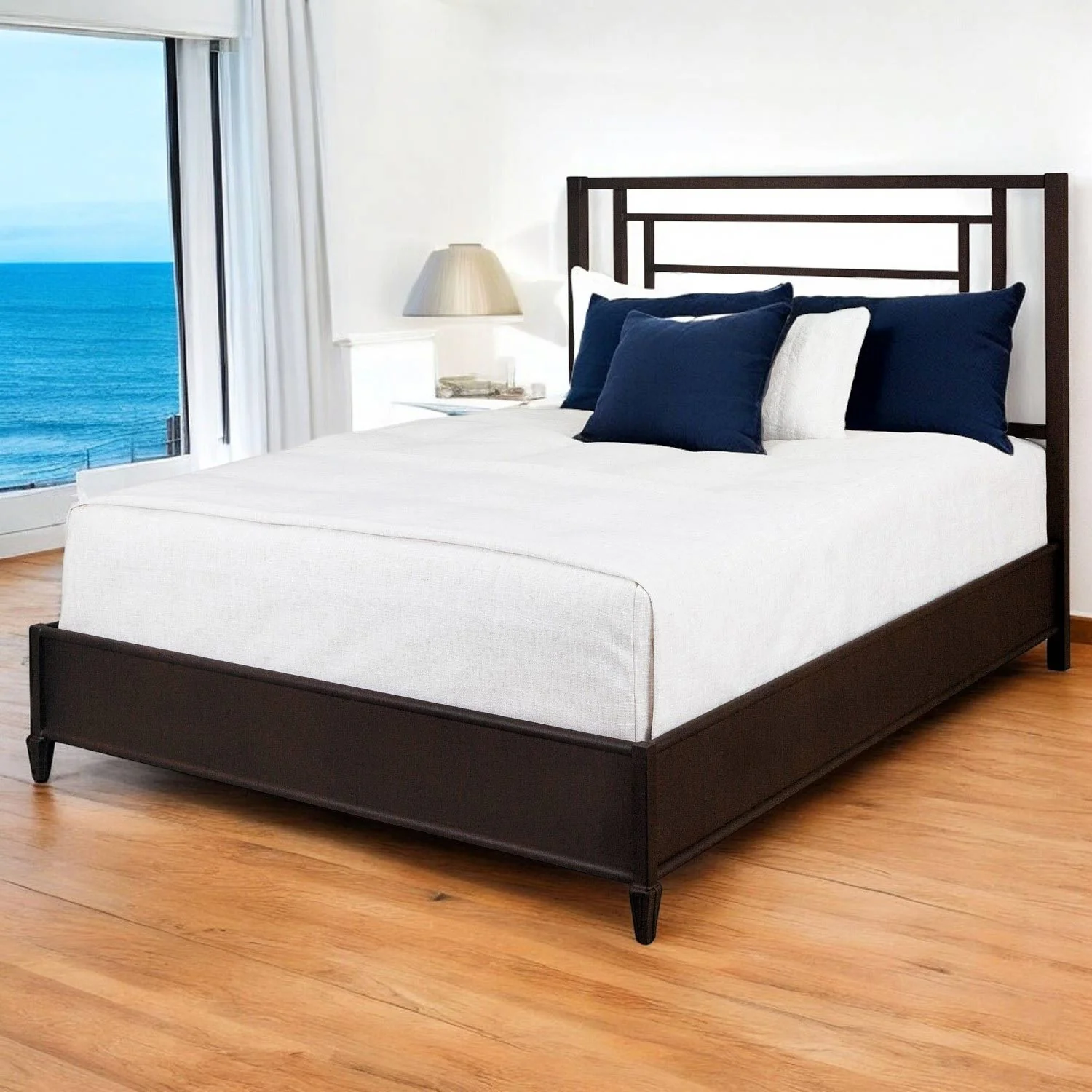 Sunset Iron Headboard with Metal Surround by Wesley Allen - Image 9