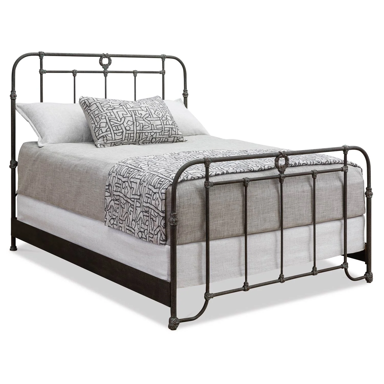 Wellington Iron Bed by Wesley Allen