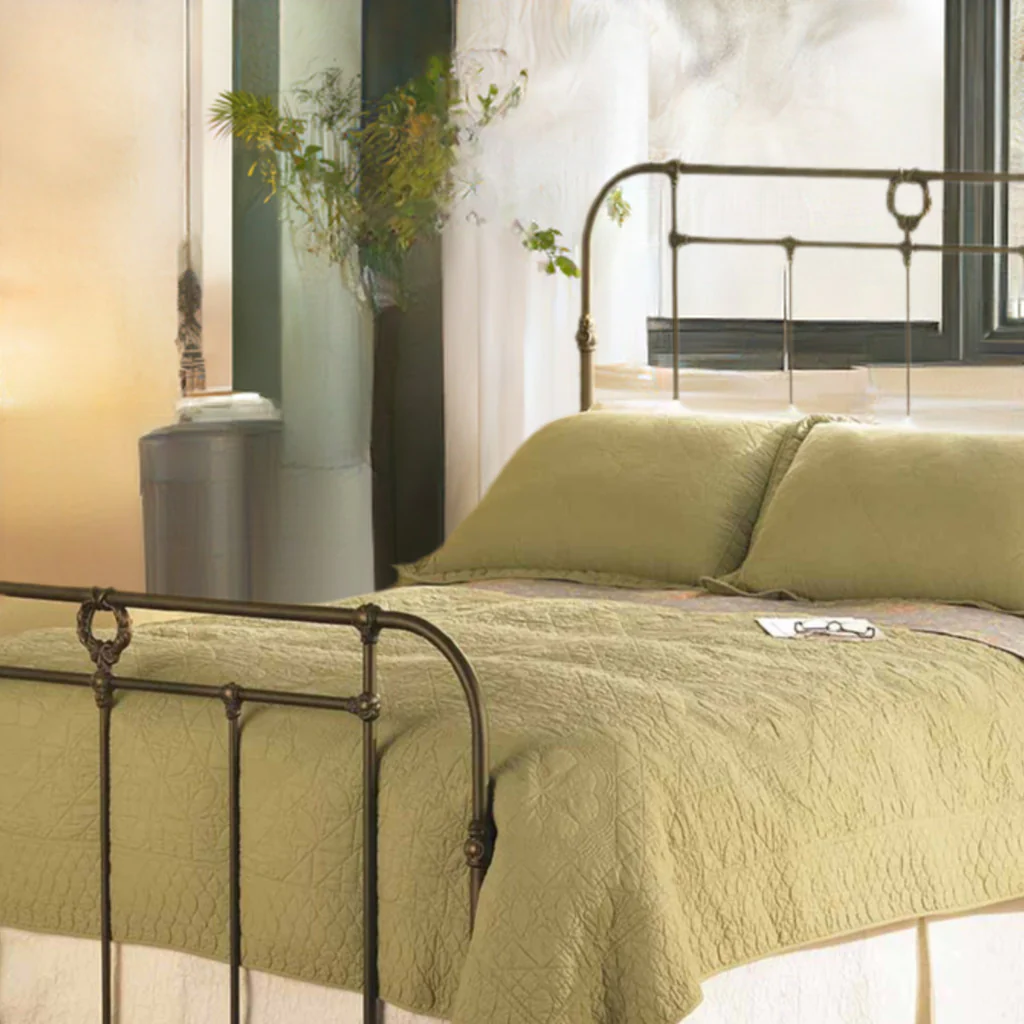 Wellington Iron Bed by Wesley Allen - Image 5