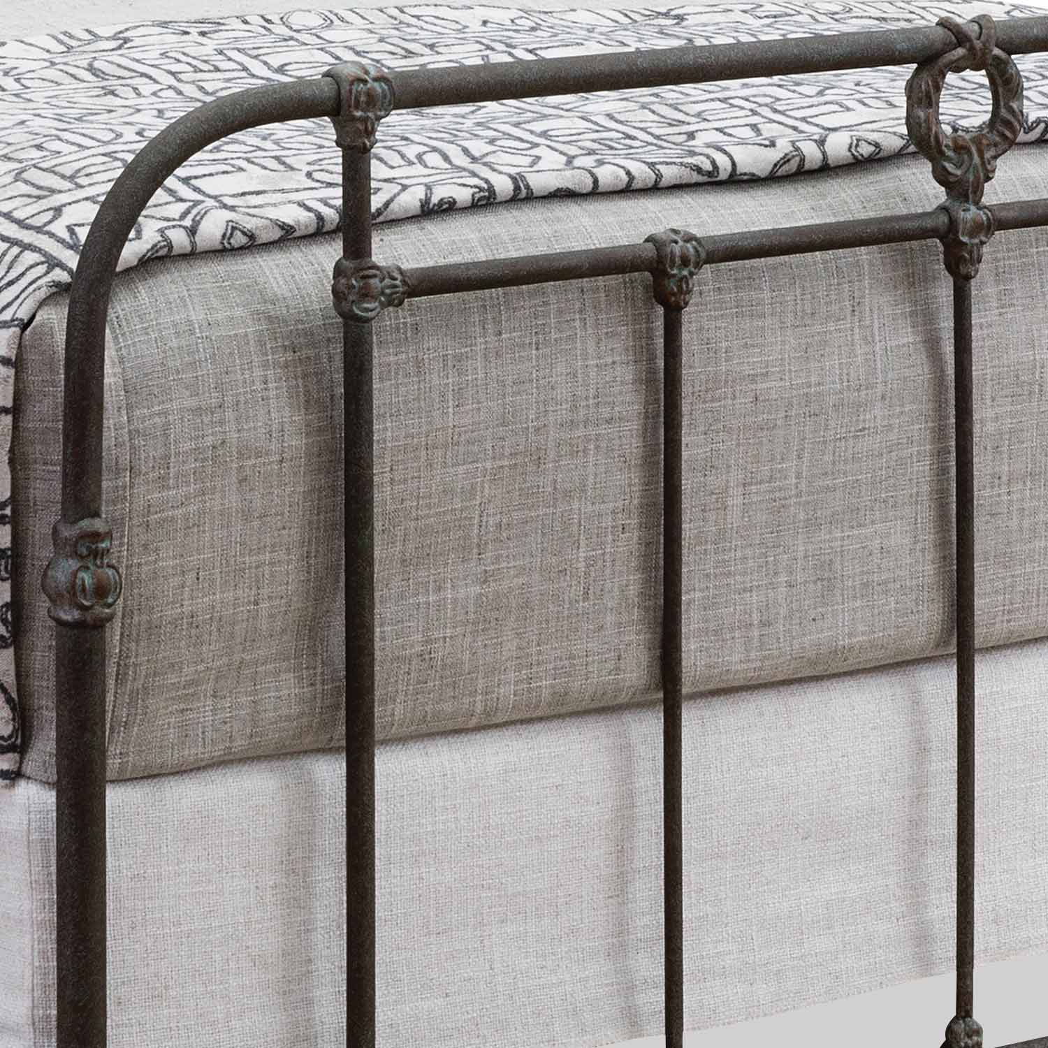 Wellington Iron Bed by Wesley Allen - Image 6