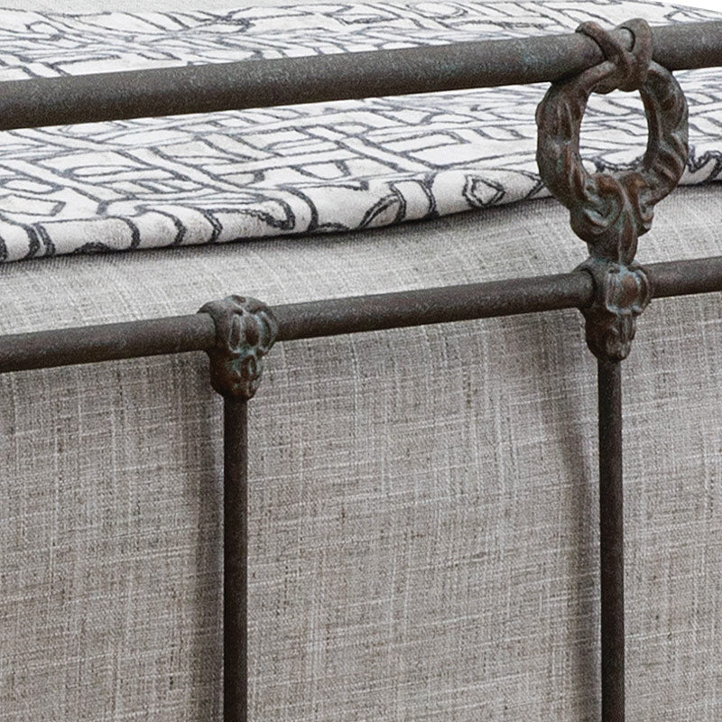 Wellington Iron Bed by Wesley Allen - Image 7