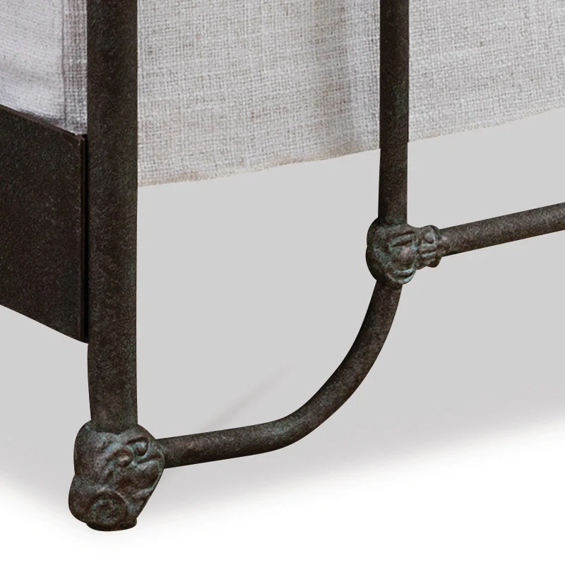 Wellington Iron Bed by Wesley Allen - Image 8